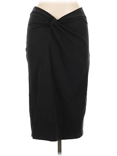 Pre-owned Oak Formal Skirt In Black
