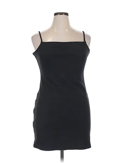 Pre-owned Oak+fort Cocktail Dress In Black