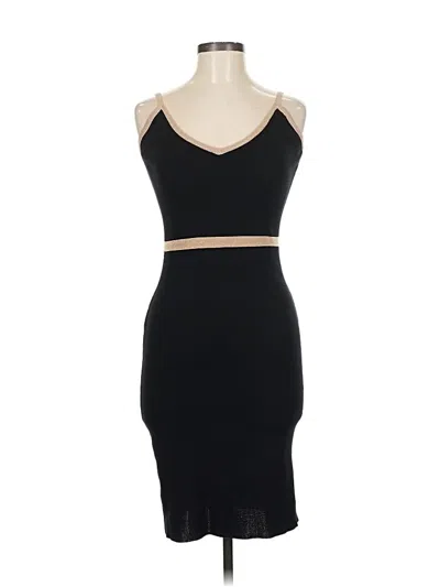 Pre-owned Oak+fort Cocktail Dress In Black