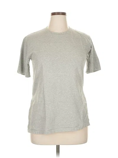 Pre-owned Oak+fort Short Sleeve T-shirt In Gray