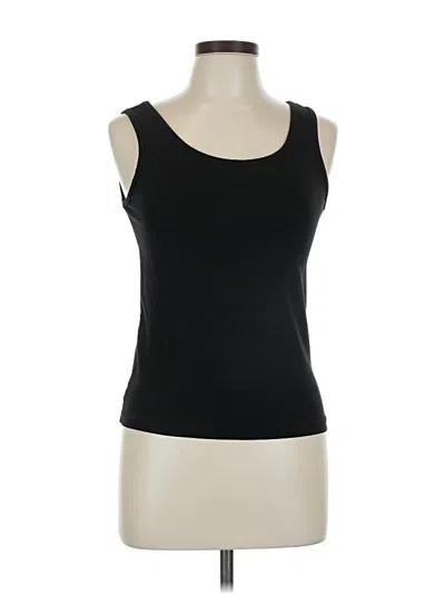 Pre-owned Oak+fort Tank Top Black Strapless Neckline Tops