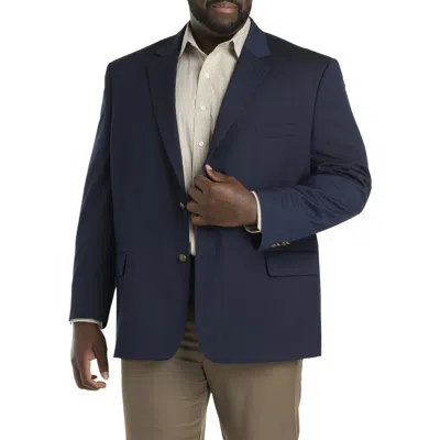 Oak Hill By Dxl Big & Tall Classic Blazer In Blue