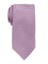 Oak Hill By Dxl Big & Tall Micro Patterned Tie In Pink
