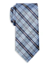 Oak Hill By Dxl Big & Tall Spring Plaid Tie In Brown