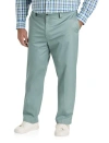 Oak Hill By Dxl Big & Tall Straight-fit Tech Pants In Dusty Fern
