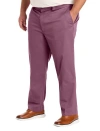 Oak Hill By Dxl Big & Tall Straight-fit Tech Pants In Purple