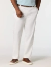 Oak Hill By Dxl Big & Tall Straight-fit Tech Pants In White