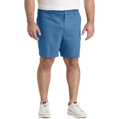Oak Hill By Dxl Big & Tall  Tech Shorts In Gray