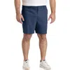 Oak Hill By Dxl Big & Tall  Tech Shorts In Blue