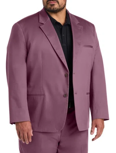 Oak Hill By Dxl Big & Tall Tech Sport Coat In Brown