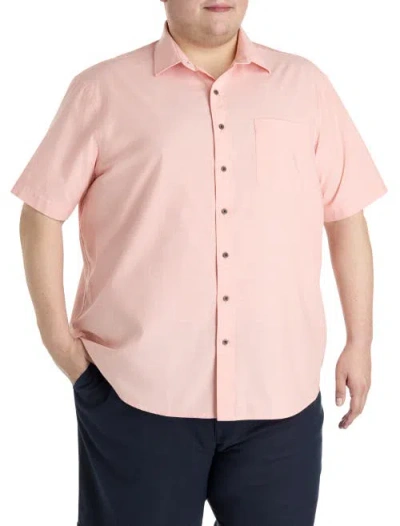 Oak Hill By Dxl Big & Tall Washed Cotton Sport Shirt