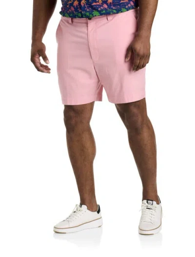 Oak Hill By Dxl Chambray Shorts In Tea Rose