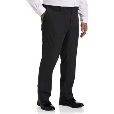 Oak Hill Easy Stretch Dress Pants In Charcoal