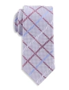 Oak Hill By Dxl Oak Hill Grid Patterned Tie In Grey