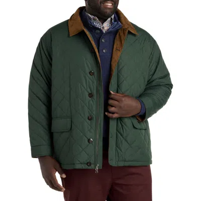 Oak Hill By Dxl Oak Hill Quilted Walking Coat In Mountain View