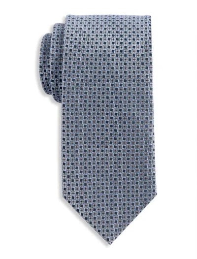 Oak Hill By Dxl Oak Hill Tonal Patterned Tie In Blue