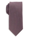 Oak Hill By Dxl Oak Hill Tonal Patterned Tie In Burgundy