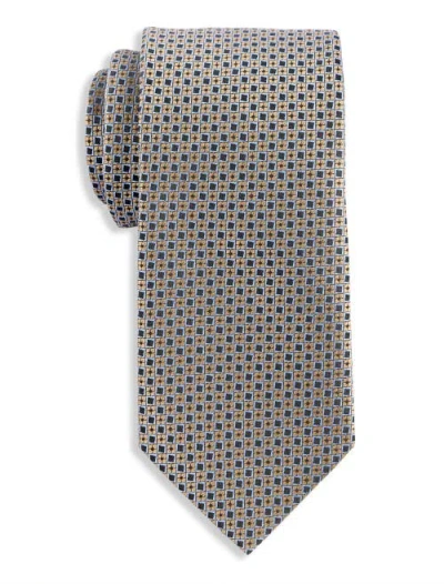 Oak Hill By Dxl Oak Hill Tonal Patterned Tie In Tan