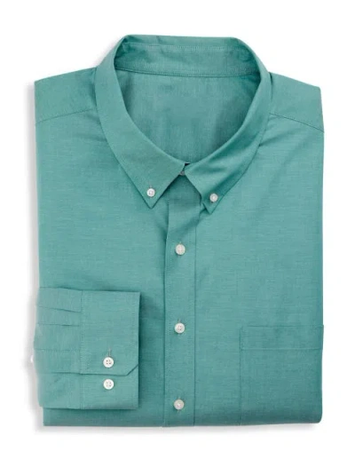 Oak Hill By Dxl Oxford Dress Shirt In Blue
