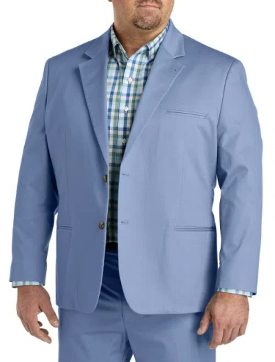 Oak Hill By Dxl Tech Sport Coat In Blue Heather
