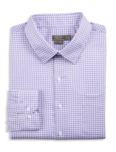 Oak Hill Premium By Dxl Big & Tall Spring Check Dress Shirt