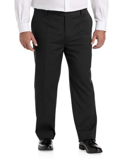 Oak Hill Premium By Dxl Oak Hill Windowpane Suit Pants In Grey