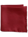 Oak Hill Premium By Dxl Silk Pocket Square In Red