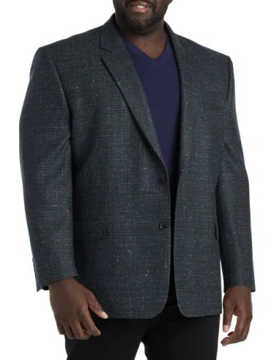 Oak Hill Premium By Dxl Textured Sport Coat In Teal