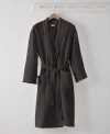 Oake All Cotton Lightweight Gauze Robe, Exclusively At Macy's In Charcoal