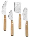 Oake Cheese Knives, Set Of 4, Exclusively At Macy's In Wood