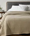 Oake Cotton Waffle Blanket, King, Exclusively At Macy's In Fennel Beige