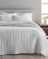 Oake Dream 3-pc. Coverlet Set, Full/queen, Exclusively At Macy's In Fresh White