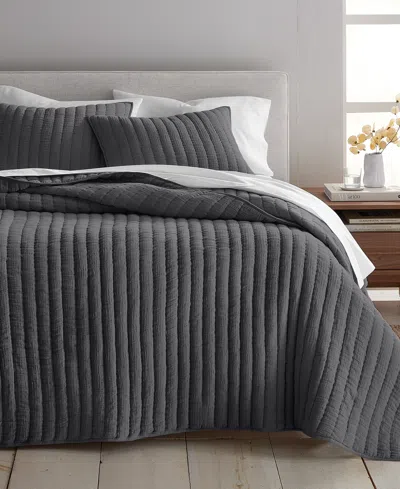 Oake Dream 3-pc. Coverlet Set, King, Exclusively At Macy's In Slate Grey Comb