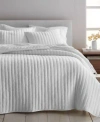 Oake Dream Coverlet Set Exclusively At Macys In Navy Combo