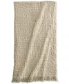 Oake Mixed Waffle Throw, 50" X 60", Exclusively At Macy's In Natural Combo