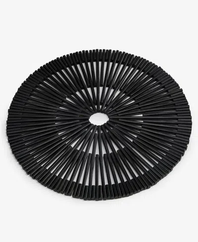 Oake Bamboo Placemat, Exclusively At Macy's In Black