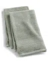 Oake Organic Cotton 2-pk. Hand Towel, Exclusively At Macy's In Eucalyptus