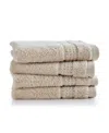 Oake Organic Cotton 4-pk. Washcloth, Exclusively At Macy's In Sand