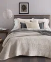 Oake Pick Stitch 3-pc. Coverlet Set, Full/queen, Exclusively At Macy's In Multi