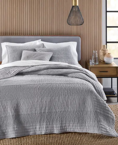 Oake Pick Stitch 3-pc. Coverlet Set, King, Exclusively For Macy's