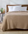 Oake Striped Woven Blanket, Full/queen, Exclusively For Macy's In Brown