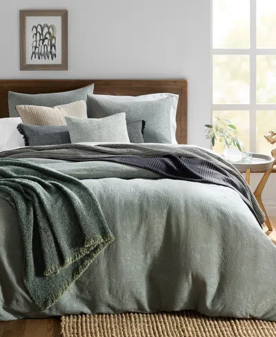 Oake Verdant Mirage 3-pc. Comforter Set, King, Exclusively For Macy's In Green