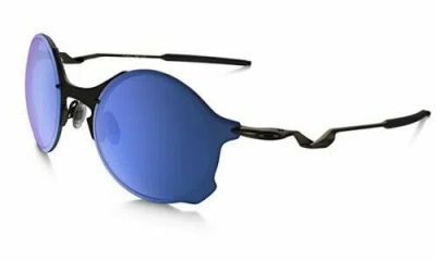 Pre-owned Oakley - Tailend - Sunglasses, Pewter W/ Ice Iridium, Oo4088-02