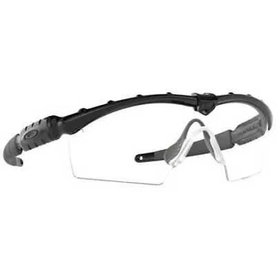 Pre-owned Oakley 11-186 Safety Glasses, Wraparound Clear Plutonite Lens, Scratch-resistant