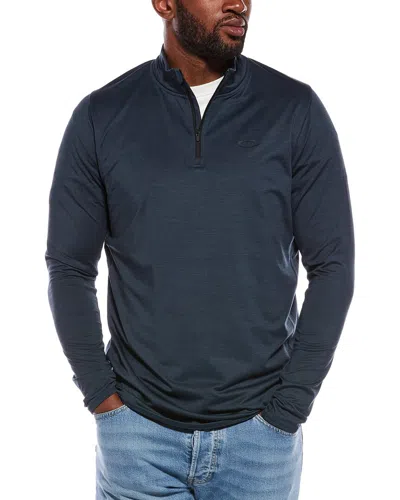 Oakley Gravity Range 1-4-zip Pullover In Blue