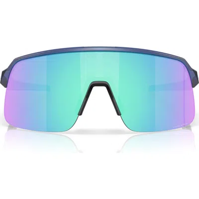 Oakley 134mm Prizm™ Rectangular Sunglasses In Blue