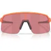 Oakley 134mm Prizm™ Rectangular Sunglasses In Orange