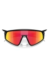 Oakley 135mm Prizm™ Shield Sunglasses In Matte Black