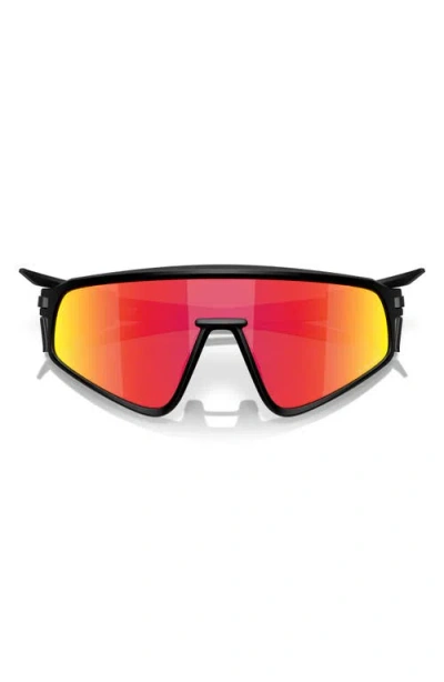 Oakley 135mm Prizm™ Shield Sunglasses In Matte Black