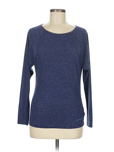 Pre-owned Oakley 3/4 Sleeve T-shirt In Purple
